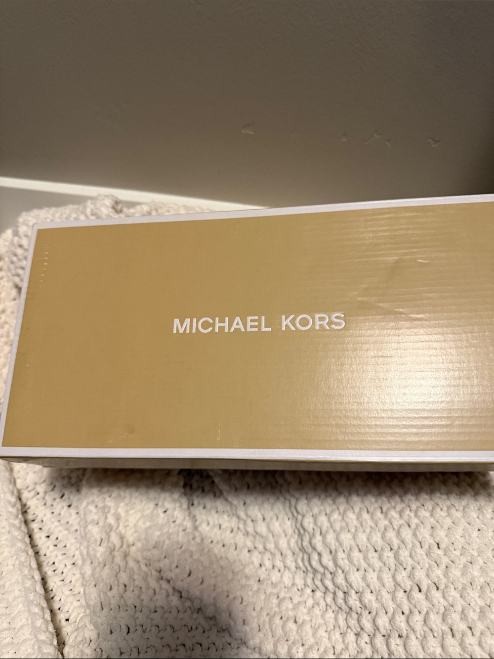 Michael Kors Black Footbed Slides with Silver MK Strap - Picture 4 of 4